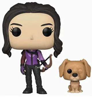 Funko Pop! & Buddy: Hawkeye - Kate Bishop mit Dog