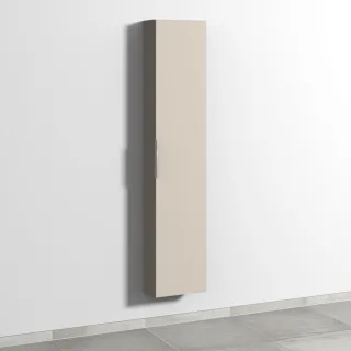 Sanipa 3way Hochschrank mit 1 Tür, Kaschmir-Matt UP1631U