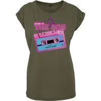 Youth Designz Print-Shirt "Born in The 80s" Damen T-Shirt Statement Geschenk Frauen Motiv mit stylischen Retro Aufdruck