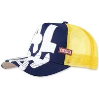 Coastal Trucker Cap COASTAL HFT Cap Big Aloha Navy/Yellow (Basecap, Meshcap, Trucker Kappe)