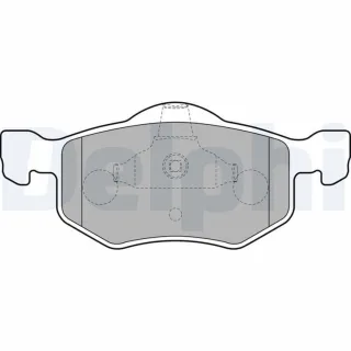Delphi Bremsbel?ge vorne Ford Maverick Mazda Tribute