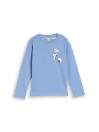 tom tailor kids - Langarmshirt mit Peanuts-Rückenprint light blue - Gr. - 134