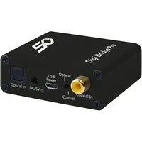 OEHLBACH Audio-Wandler Digi Bridge Digital-Analog-Wandler, Koaxial/Optisch, R-L/Klinke - Cirrus Logic Chip