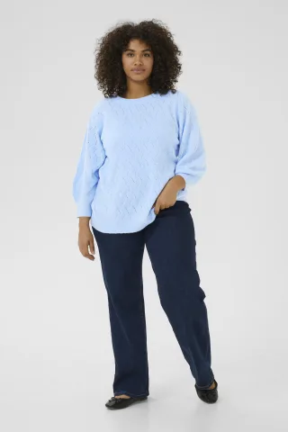 Strickpullover Regular fit blue