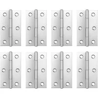 FELIXLEO Montageband 8 PCS Scharniere Klappbar 66x37mm Möbelscharniere für Schrank Türen (1 St)