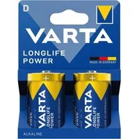 VARTA Alkali-Batterien, Größe D / R20, 1,5V Batterie