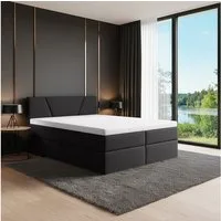Best for Home Boxspringbett Boxspring bett mit Bonellfederkern&Komfort-Topper und Stauraum (1-teilig, 4-St., 140x200 160x200 180x200 200x200), Handwerksqualität, TOP Preis-Leistungs-Verhältnis