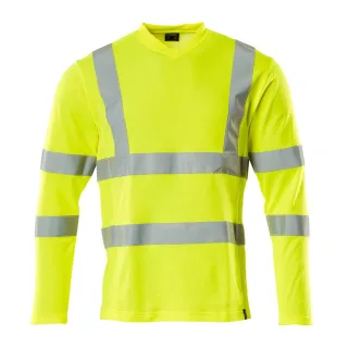 MASCOT Langarmshirt Hi-vis Gelb XXL - 18281-995-17-2XL