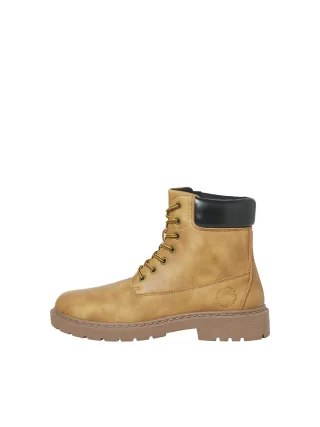 JACK&JONES - JFWAINSWORTH PU BOOT Honey - Gr. - 40