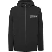 PLEIN SPORT Kapuzensweatjacke Sweatjacke mit Kapuze