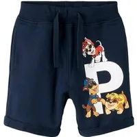 Name It Sweatshorts NMMMIR PAW NREG LONG SW SHORT UNB CPLG Baumwollmischung, regular fit