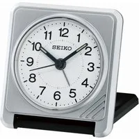 Seiko Reisewecker QHT015S Wecker, Schlafzimmer, Beleuchtung, Leuchtzeiger, Reisewecker