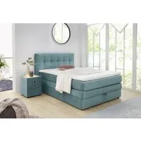 Jockenhöfer Gruppe Boxspringbett Amy, mit Bettkasten und Kaltschaum-Topper, erhältlich in 120, 140 & 180cm