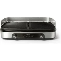 Philips Tischgrill HD6222/90 5000 Series, 2 Heizzonen, wendbare Platten, 2400 W, mit einstellbarer Temperatur u. Grillfläche von 1400 cm²