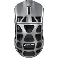 ATTACK SHARK R3 Kabellose Gaming-Maus aus Magnesiumlegierung, 8kHz, 48g Gaming-Maus (2.4G, Bluetooth, USB-C, 26000 dpi, PAW3395-Sensor,46g,8000hz,Magnesiumlegierung)