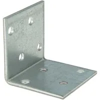 MASTERPROOF PROFESIONAL Winkelverbinder Lochplattenwinkel Winkelverbinder, feuerverzinkt