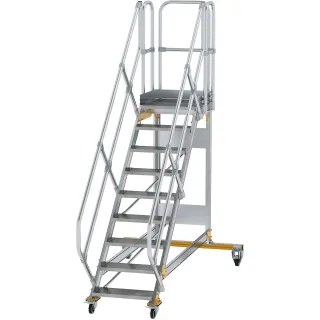 Munk Plattformtreppe 45° fahrbar Stufenbreite 600 mm - 600769