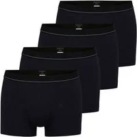 bugatti Boxershorts BUGATTI Herren Boxershorts Unterhosen 4er Pack Nev (4-St)