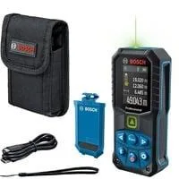 Laser-Entfernungsmesser GLM 50-27 CG Professional blau/schwarz, Li-Ion-Akku 3,7V 1Ah, Reichweite 50m, grüne Laserlinie