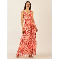 Apart Abendkleid mit All-Over-Druckdesign