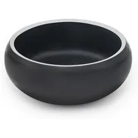 lionto Napf Premium rutschfest & pflegeleicht, schwarz, Edelstahl, langlebig & modernes Design
