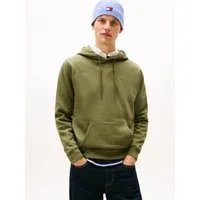 Tommy Jeans Hoodie TJM REGULAR FLAG mit bestickten Markenlogo auf Brusthöhe