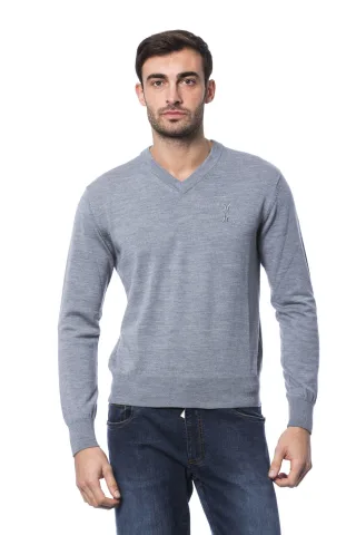 Billionaire Italian Couture Grich Grauer Pullover