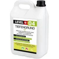 Level+ Tiefengrund LEVEL+ Universal Grundierung Acryl Tiefgrund L+04 - 5L