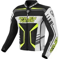 Arlen Ness Motorradjacke Rapida 2 Motorrad Lederjacke perforiert,herausnehmbares Innenfutter,herausnehmbare Membrane