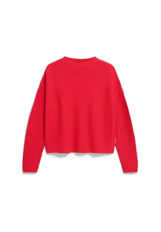 Armedangels - MERINAA LINKS LINKS SWEATER candy apple - Gr. - M