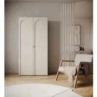 Selsey Kleiderschrank ARKADIA Schrank in Kaschmirgrau matt, mit/ohne Spiegel, 100 oder 150 cm