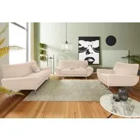 Home affaire Polstergarnitur Saltare elegant & komfortabel, 3-2-1, bequem, Designfuß, (3-tlg)