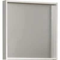 welltime Badspiegel Kall (1-St), Spiegel mit Rahmen aus lackiertem Massivholz - Mit Floatglas