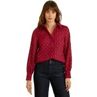 Love & Roses Langarmhemd Love & Roses Langarmhemd mit 3D-Herz (1-tlg)