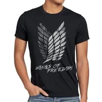 style3 T-Shirt Wings of Freedom aot attack aufklärungstruppe on titan