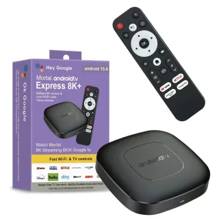 Mortal T1S 2+16G Android 14.0 TV Box Allwinner H313 Quad-core 3D 8K Media Player Support WiFi6 2.4G/5.8G bluetooth 5.0 S