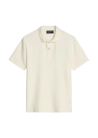 Marc OPolo Casual - DfC Poloshirt Jersey regular Silky White - Gr. - XXL