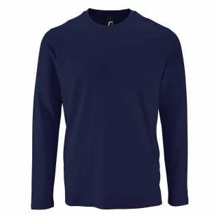 SOLS Herren Imperial Langarm T-Shirt (French Navy)