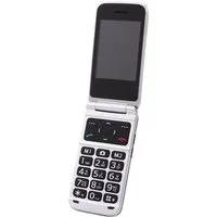 OLYMPIA OFFICE VITUS 4G Klapphandy (Bluetooth, Seniorenhandy, große Tasten, rot)