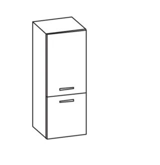 Artiqua 400 Midischrank, Oxid Hellgrau quer, 400-MTT-1-45-R-7183-721 400-MTT-1-45-R-7183-721