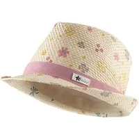 Sterntaler® Sonnenhut UV-Schutz 50+ Strohhut Blumen (1-St)