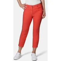 GOLDNER 7/8-Caprijeans Kurzgröße: Schmale Stretchhose BELLA Sommerliche, komfortable Skinny Fit Damenjeans