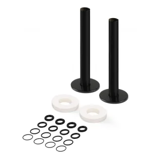 Terma Set einteilige Abdeckblende Ø55-Ø18-L160, TGPCZ001, Schwarz TGPCZ001