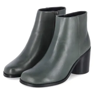 Bruno Premi Ankle Boots  Grün - Gr. 37 -  Leder und Textil