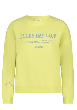 CARTOON - Sweatshirt patch yellow/blue - Gr. - 36