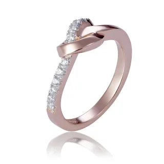 Orphelia Damen-Ring Sterling-Silber 925, Rosé, ZR-7463