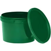 BENBOW Putzeimer Eimer mit Deckel 30 20 10 5 3 1 0,5 L Viele Farben Lebensmittelecht, (1-tlg., PZH-, BRC- und DIN-ISO-zertifiziert), für Lebensmittel, Farben, Chemikalien