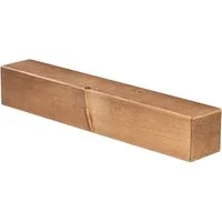 Levandeo® Wandregal, levandeo Wandregal Holz Massiv 60x10cm Eiche Farbig Wandboard Regal
