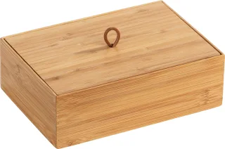 WENKO Aufbewahrungsbox "Terra" mit Deckel und praktischer Schlaufe