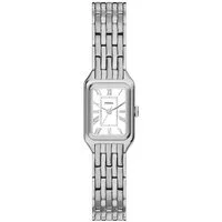 Fossil Quarzuhr Raquel ES5469, Armbanduhr, Damenuhr, Edelstahlarmband, analog